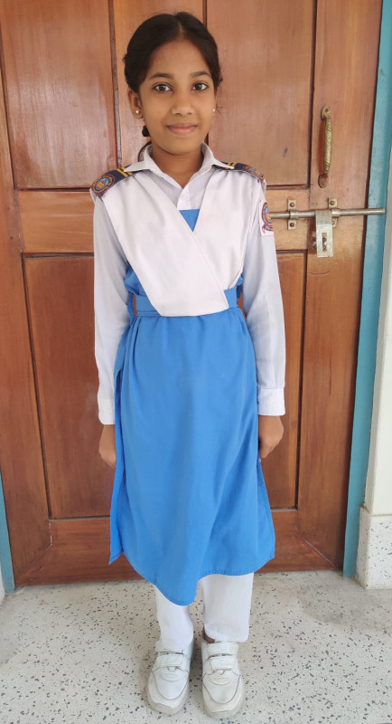 মহিষবাথান আদর্শ  বালিকা উচ্চ বালিকা বিদ্যালয় ইউনিফর্ম